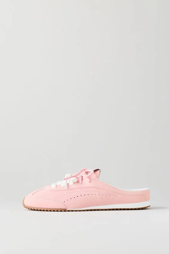 Alo Sunset Sneaker-muiltje - Sundrenched Pink