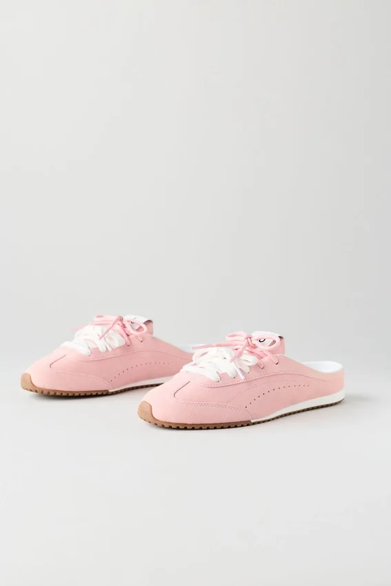Alo Sunset Sneaker-muiltje - Sundrenched Pink