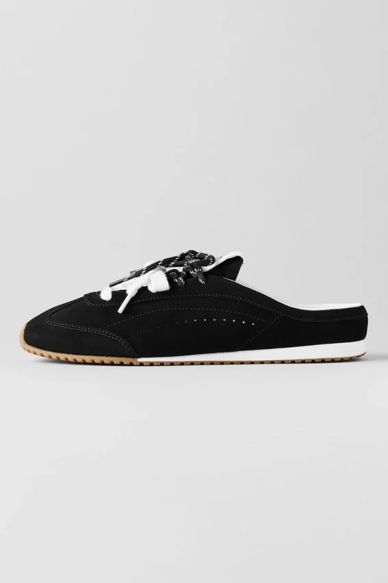 Alo Sunset Sneaker Mule - Zwart