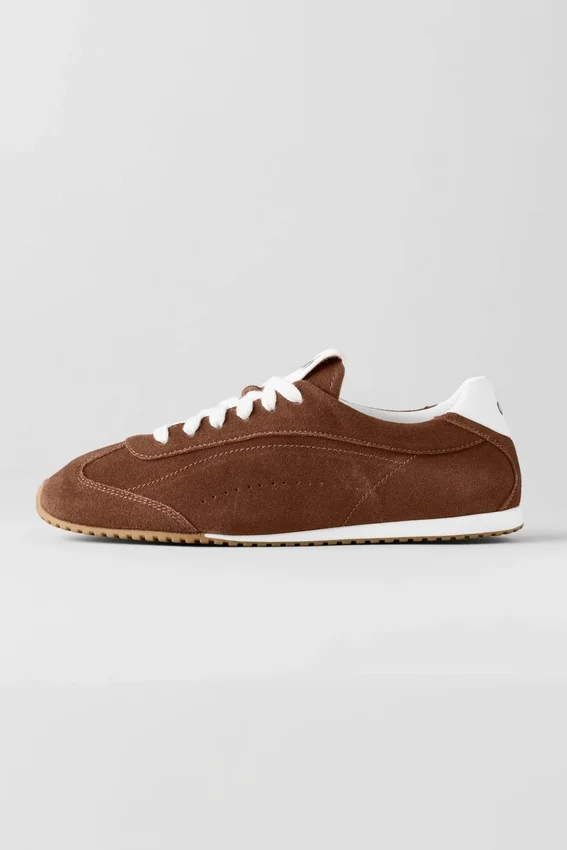 Alo Sunset Sneaker - Rijk Zongebruind Bruin