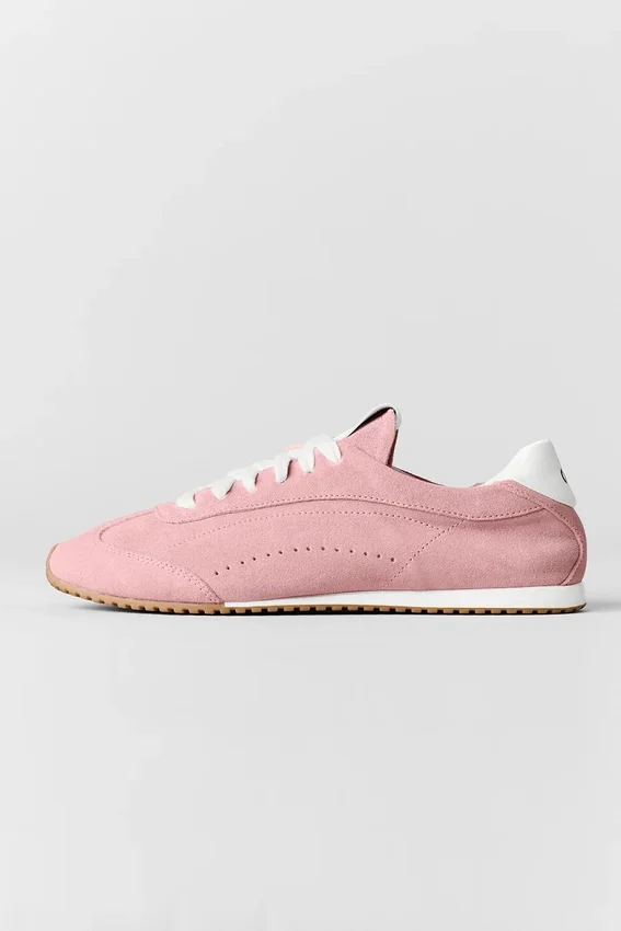 Alo Sunset Sneaker - Vintage Pink