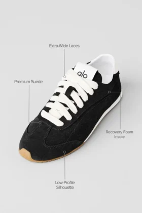 Alo Sunset Sneaker – Zwart