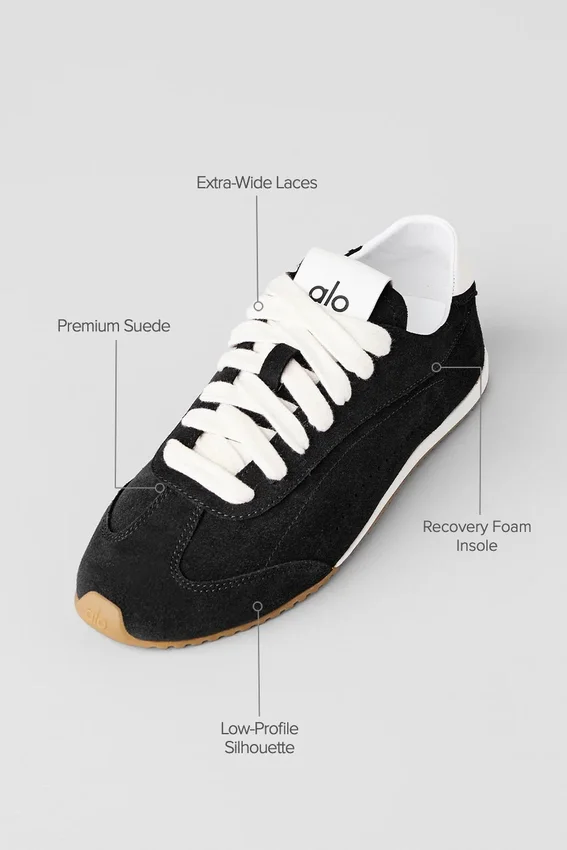 Alo Sunset Sneaker - Zwart