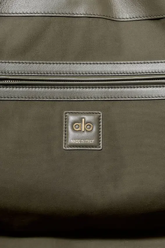 Alo Tranquility shoppers - olijfboomsuède