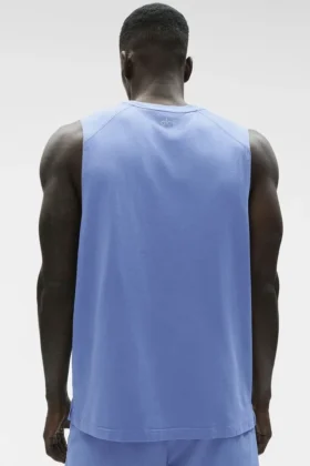 Alo Vapor Muscle Tank – Provence Blue