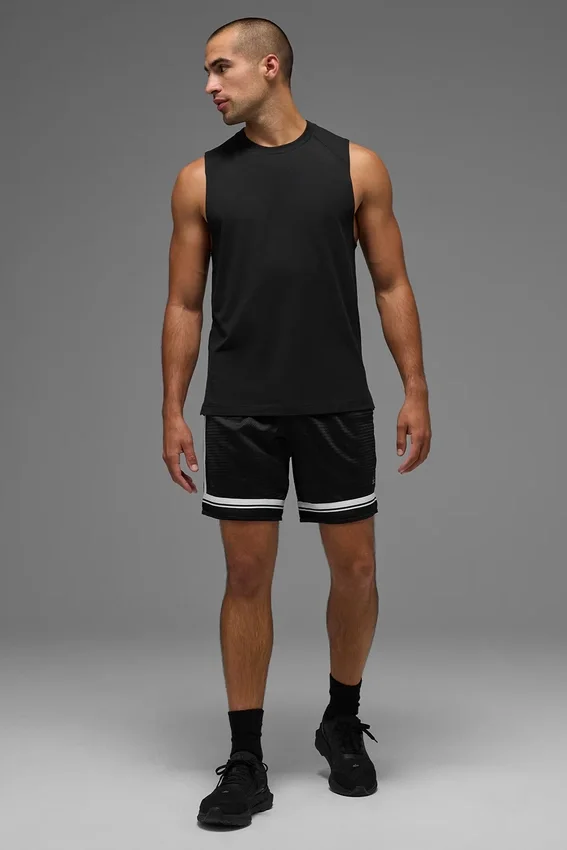 Alo Vapor Muscle Tank - Zwart