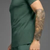 Alo Vapor T-shirt met ronde hals en korte mouwen - Clover Green