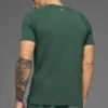 Alo Vapor T-shirt met ronde hals en korte mouwen - Clover Green