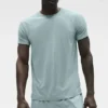 Alo Vapor T-shirt met ronde hals en korte mouwen - Desert Sage