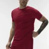 Alo Vapor T-shirt met ronde hals en korte mouwen - Garnet