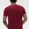 Alo Vapor T-shirt met ronde hals en korte mouwen - Garnet