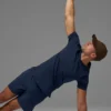 Alo Vapor T-shirt met ronde hals en korte mouwen - Navy