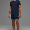Alo Vapor T-shirt met ronde hals en korte mouwen - Navy