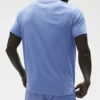 Alo Vapor T-shirt met ronde hals en korte mouwen - Provence Blue