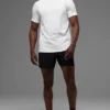 Alo Vapor T-shirt met ronde hals en korte mouwen - White