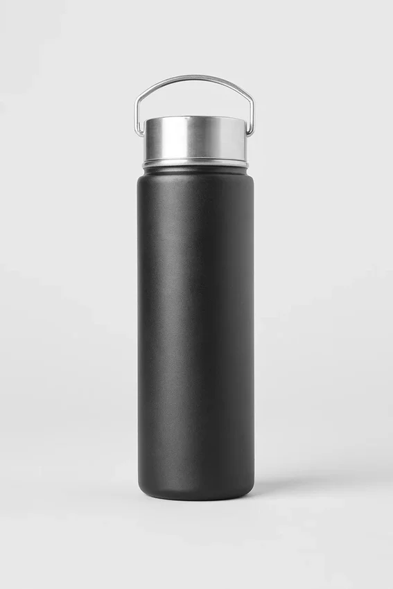 Alo-waterfles – Zwart