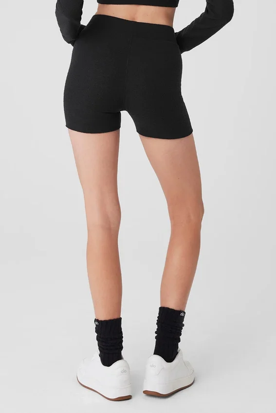 Alolux High-Waist Me Time Korte broeken - Zwart
