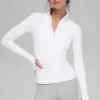 Alosoft 1/2 Zip Rapid Truie - Wit