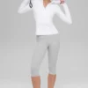 Alosoft 1/2 Zip Rapid Truie - Wit