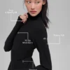 Alosoft 1/2 Zip Rapid Truie - Zwart