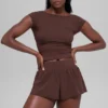 Alosoft Back for More T-shirt - Brownstone