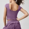 Alosoft Back for More T-shirt - Plum Kiss