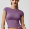 Alosoft Back for More T-shirt - Plum Kiss