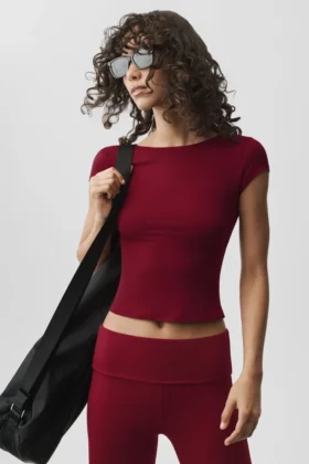 Alosoft Back for More T-shirt - Summer Romance Red