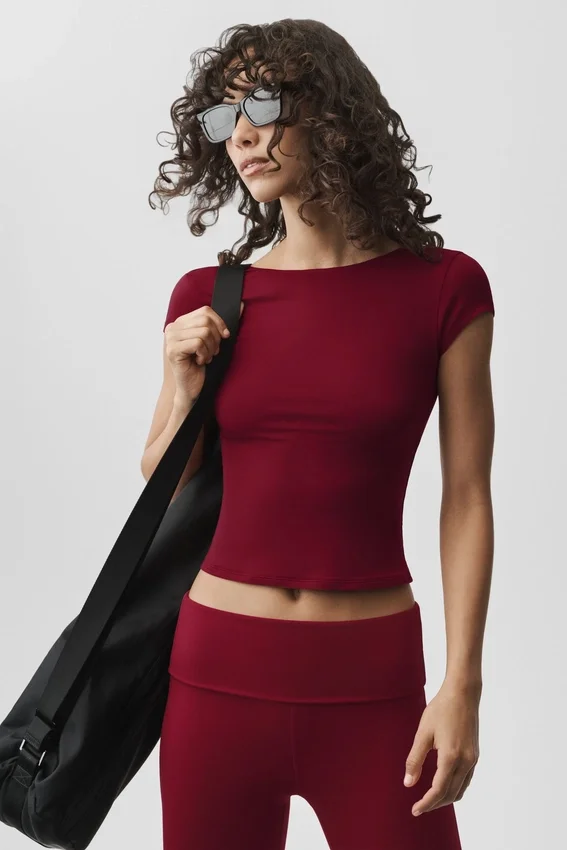 Alosoft Back for More T-shirt - Summer Romance Red
