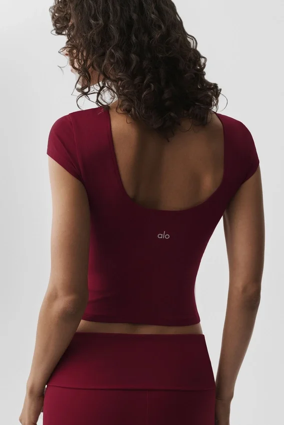 Alosoft Back for More T-shirt - Summer Romance Red