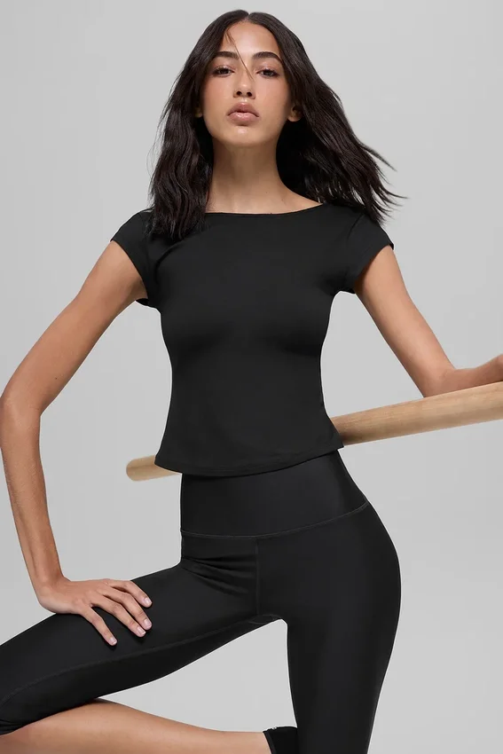 Alosoft Back for More T-shirt - Zwart