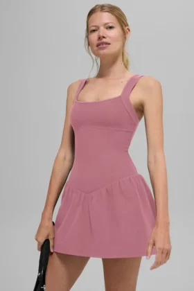 Alosoft Break Point-tennisjurk – Pink Wild Rose