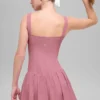 Alosoft Break Point-tennisjurk – Pink Wild Rose