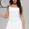 Alosoft Break Point-tennisjurk - Wit