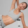 Alosoft Center Stage-bh - Athletic Heather Grey