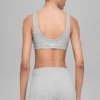 Alosoft Center Stage-bh - Athletic Heather Grey