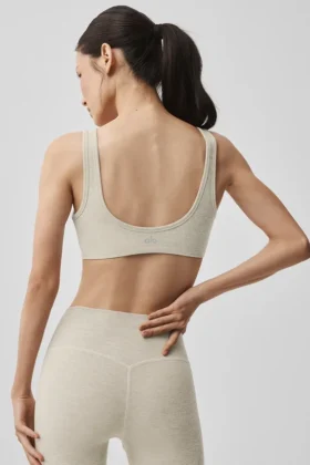 Alosoft Center Stage-bh – Oatmeal Heather