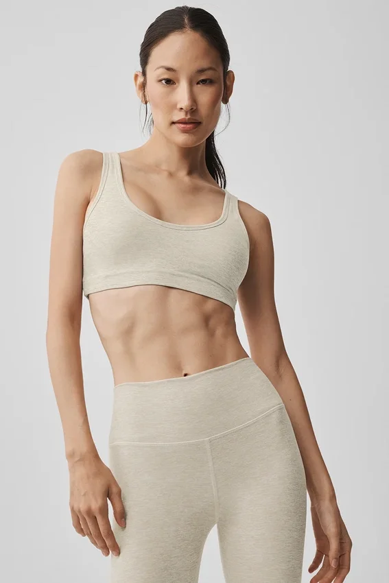 Alosoft Center Stage-bh - Oatmeal Heather