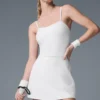 Alosoft Courtside-tennisjurk - Wit