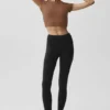 Alosoft Crop Finesse met korte mouwen - Sun Kissed Brown