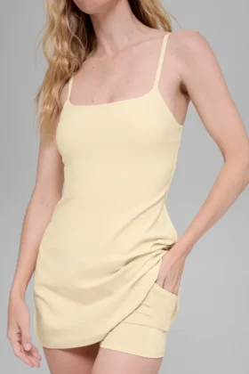 Alosoft Encore-tennisjurk – Candlelight Yellow