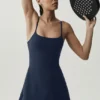 Alosoft Encore-tennisjurk - Navy