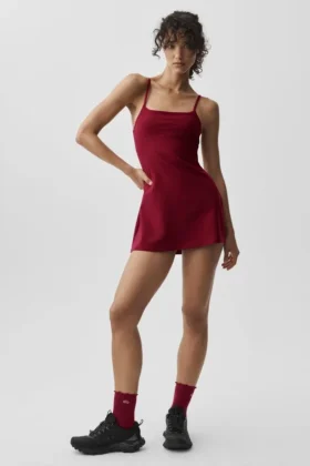 Alosoft Encore-tennisjurk – Summer Romance Red