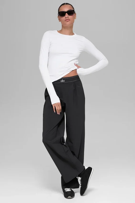 Alosoft Finesse met lange mouwen - Wit