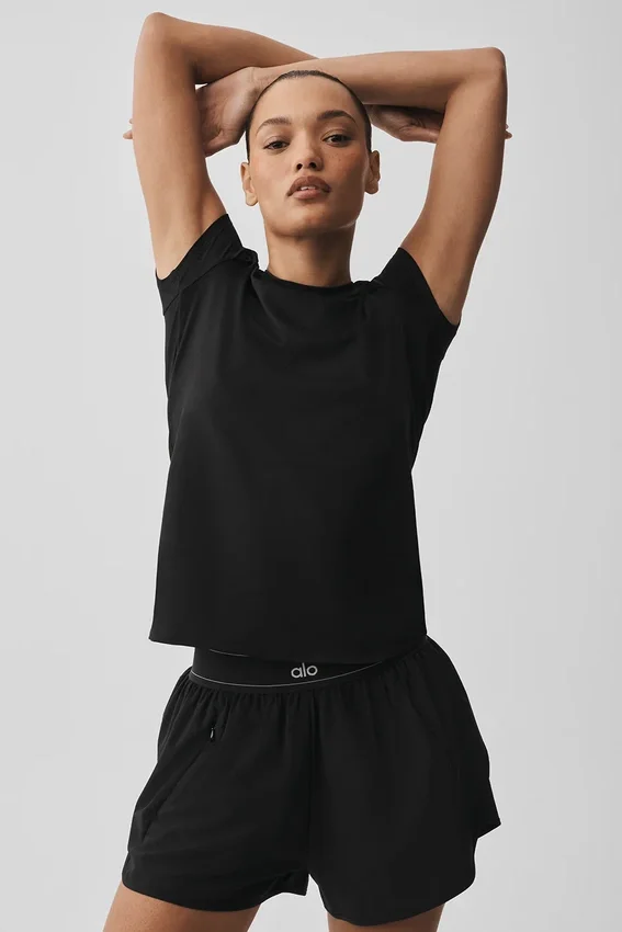 Alosoft Finesse T-shirt - Zwart