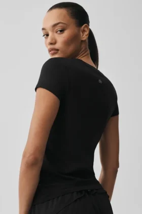 Alosoft Finesse T-shirt – Zwart