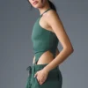 Alosoft geribbelde Revelation-top – Winter Ivy