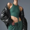 Alosoft geribbelde Revelation-top – Winter Ivy