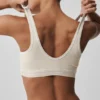 Alosoft Heart Throb-bh - Oatmeal Heather/Wit