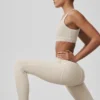 Alosoft Heart Throb-bh - Oatmeal Heather/Wit